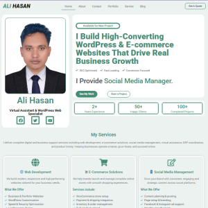 Portfolio – Clean & Modern Template